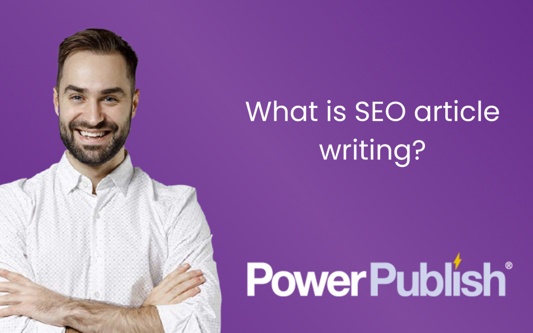 What is SEO article writing? | Hire a Writer
