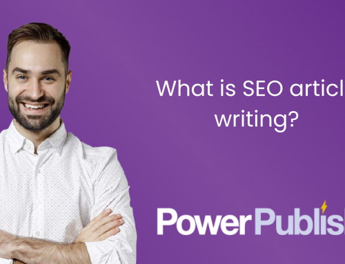 What is SEO article writing?